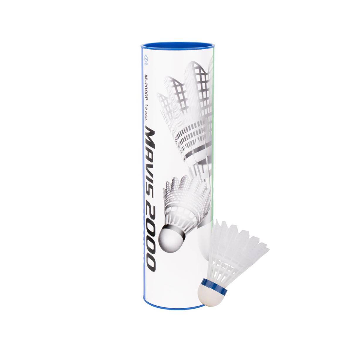 Yonex Mavis 2000 Medium White 10 rör - Vit