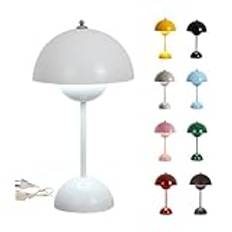 Trådlös LED-bord med touch-dimmer, svamplampa med 3 ljusstyrkor, dekorativ retro skrivbord för sovrum, kontor, vardagsrum (storlek: )