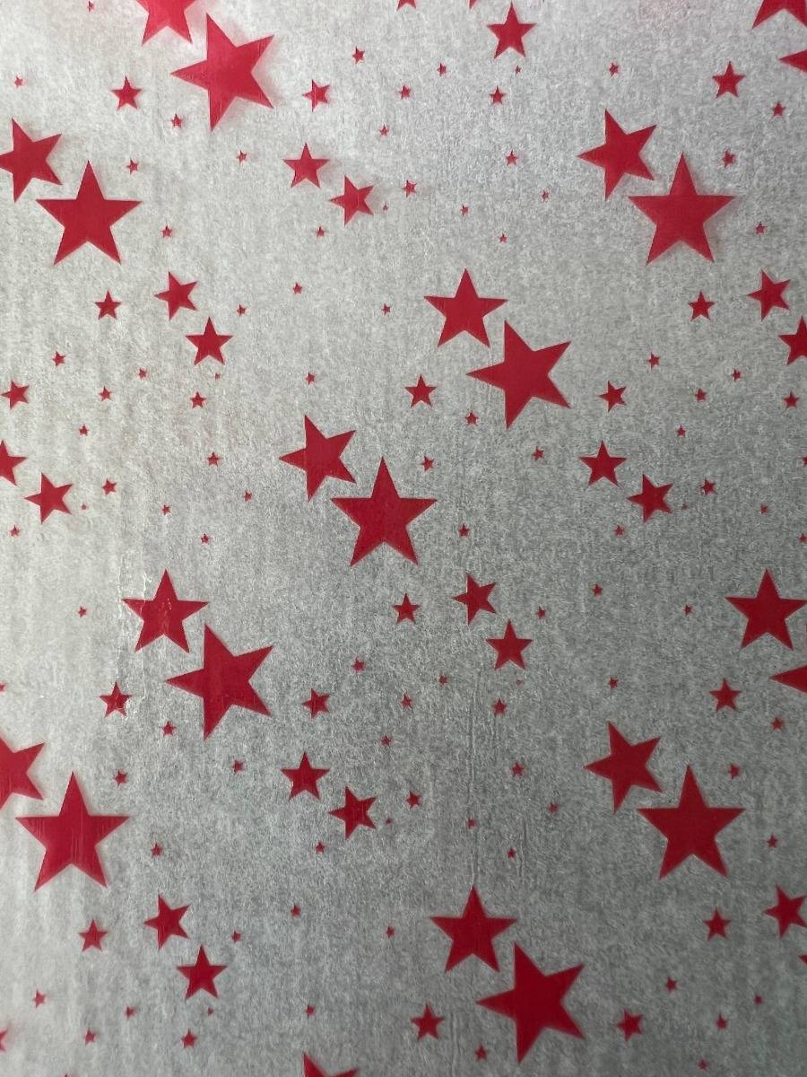 Klar voksdug Celeste Rouge flere længder -3 meter