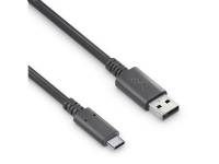 (ComputerSalg) Purelink PureInstall PI6000 - USB-kabel - 24 pin USB-C (hane) till 24 pin USB-C (hane) - USB / USB 2.0 / USB 3.2 Gen 2 - 20 V - 3 A - 3 m - rund, aktiv, USB Power Delivery (60W), 8K30Hz stöd - svart