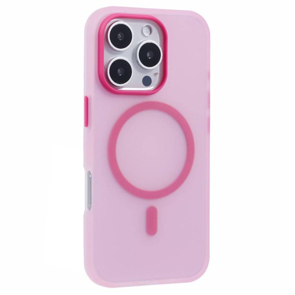 iPhone 13 Pro Max Cover MagSafe kompatibel – Lyserød