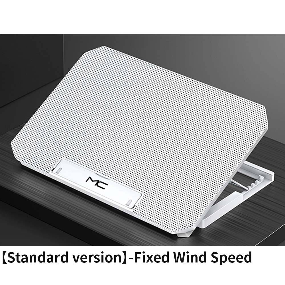 Gaming laptop kylplatta 2 fläktar med skärmkylare stativ padkylning för 12-17 tums bärbar bärbar dator för macbook kylare