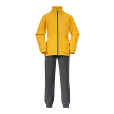 Smådøl V5 LongZip Set JR Golden Yellow/Solid Dark Grey (122) - Gul (122)