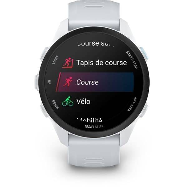 Smartwatch - GARMIN - Forerunner 70 - Skærm 1,2" AMOLED 390x390 - GPS/GLONASS/Galileo - Pulsmåler på håndleddet