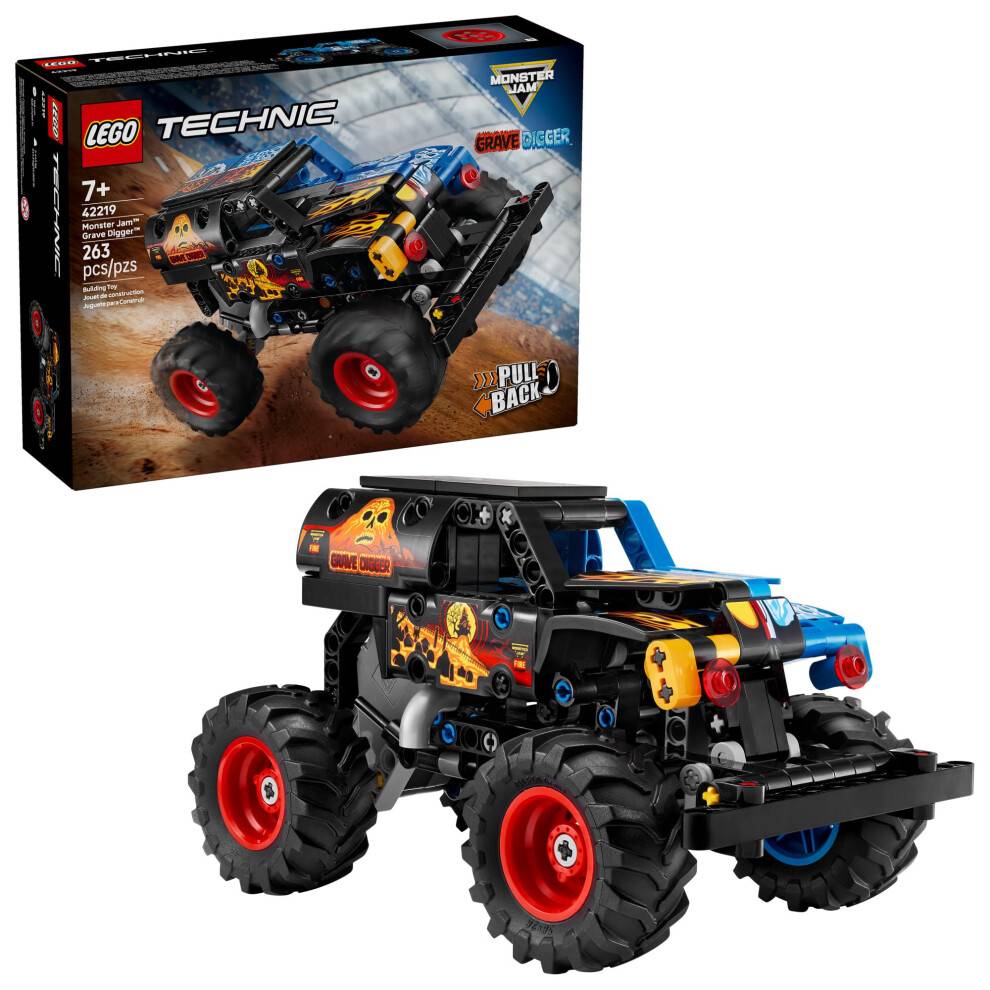 LEGO Technic Monster Jam Grave Digger Fire and Ice Byggset för Barn 7+