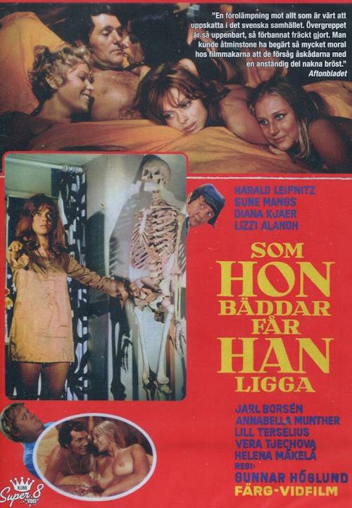 DVD - Som hon bäddar får han ligga (Sune Mangs) (1970) - Ny DVD