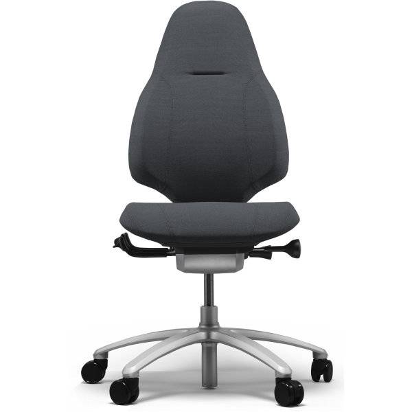 RH Mereo 220 kontorstol, gråt Select stof/alu stel