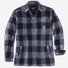 Carhartt hubbard sherpa lined skjortejakke - L / Grøn