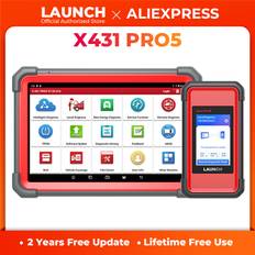Launch X431 PRO5 SmartLink Car Diagnostic Tools J2534 Programming Auto OBD2 Scanner Diagnosis