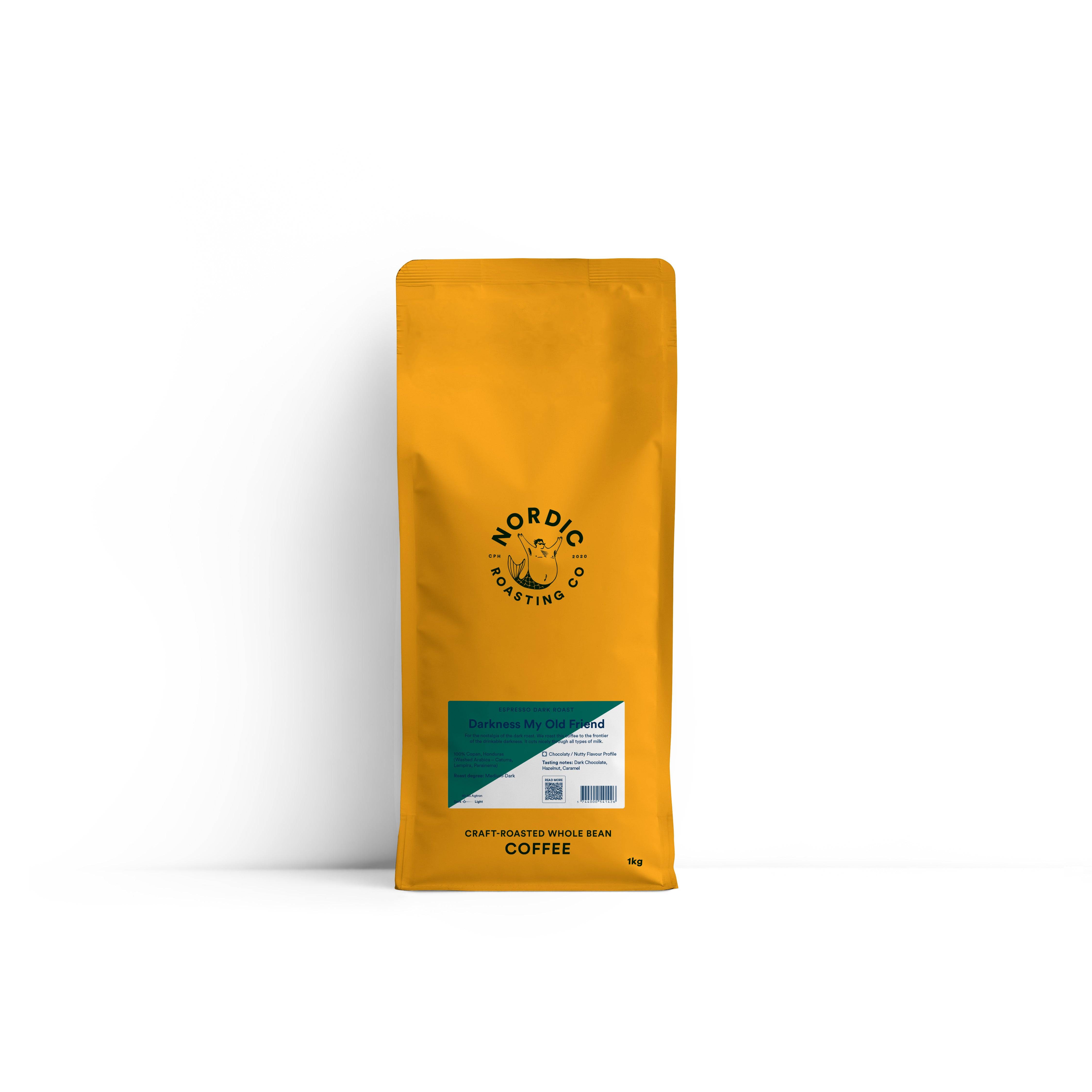 Darkness My Old Friend (Espresso Dark Roast) 100% Arabica - 1000g / French press