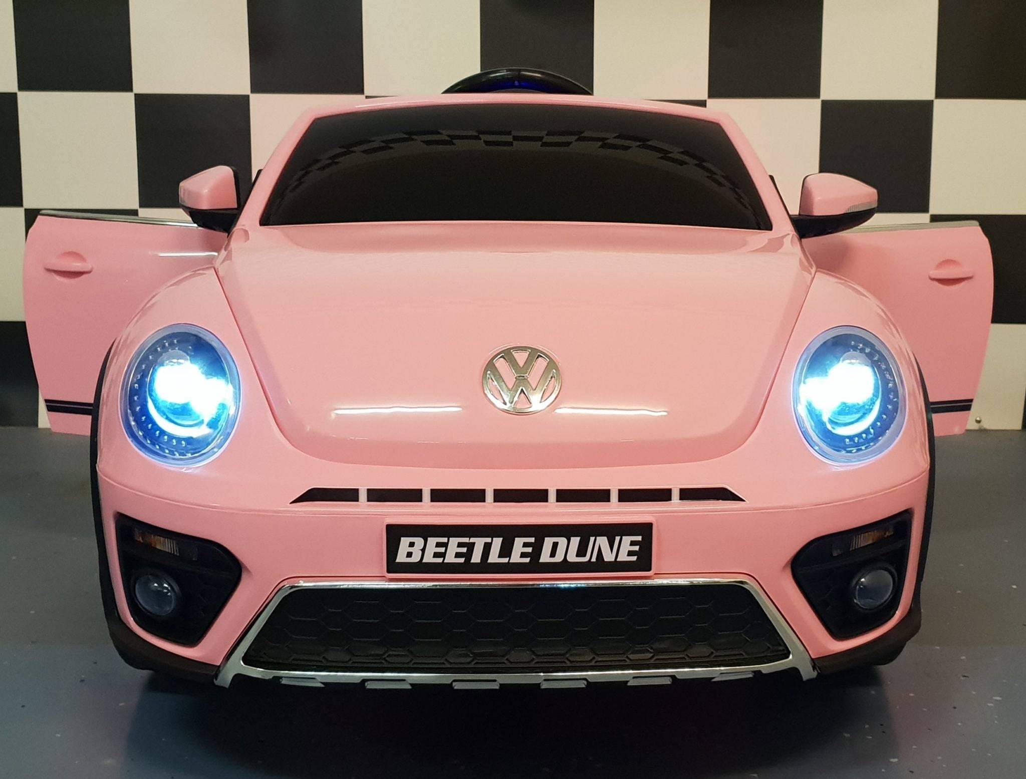 VW Beetle elektrisk børnebil 12 volt Pink