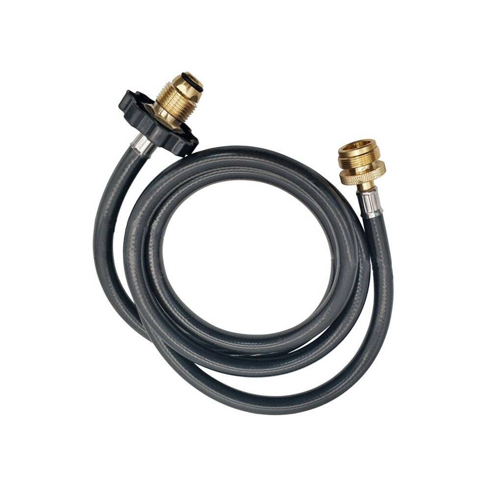 6FT Propane Adapter Hose 1Lb to 20Lb Converter for Camping Stove BBQ and Outdoor Cooking