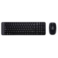 Logitech Wireless Combo MK220 tangentbord Mus inkluderad RF Trådlös QWERTY Engelsk Svart