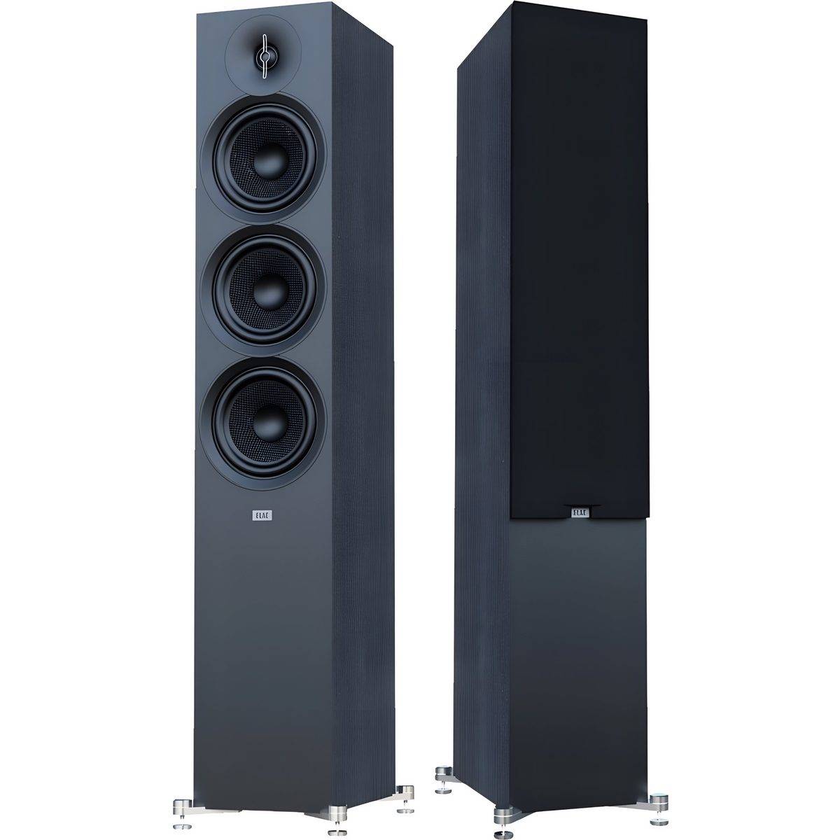 Elac Debut 3.0 DF63 svart (paket med 2) - Golvhögtalare, 180 W, Bass-reflex, 6 ohm