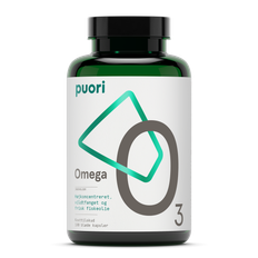 Puori Omega-3 Fiskeolie O3 (180 kapsler)