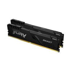 Kingston FURY Beast Black, 32GB, 2x16GB, 3200MHz, DDR4 Icke-ECC, CL16