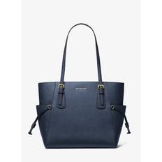 MK Voyager Large Saffiano Leather Tote Bag - Blue - Michael Kors - ONE SIZE