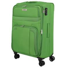 Travelite Skyline Orlando Grøn Kuffert / Trolley M - 3 kg - 65 X 42 X 27-31 cm - 60-66 L