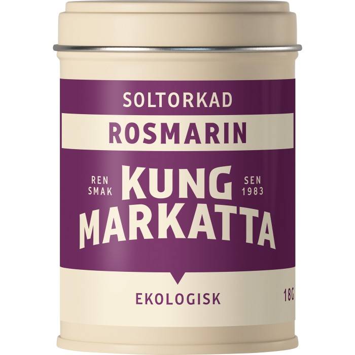 Kung Markatta Soltorkad Rosmarin 18g