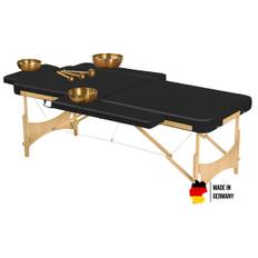 Transportabel Klangmassagebriks Standard Pro - 192 x 80 cm. Sort