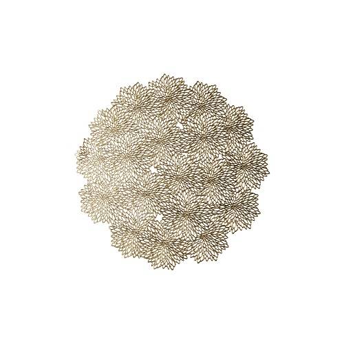 30% rabat -Speedtsberg dækkeserviet - gylden - Diameter 38cm pvc