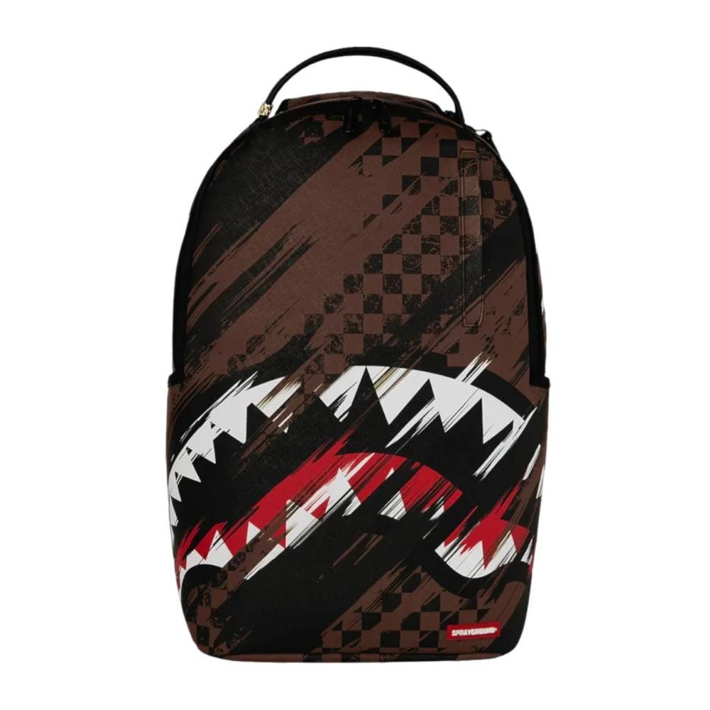 SPRAYGROUND Smeared Grunge Dlxsv Rygsæk - Tasker - unisex - Brun - ONE SIZE - Uld