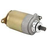 Elektrisk Startmotor,Startmotor Startmotor Metall 9 Tänder Metall Startmotor Utbyte för Gy6‑125 ​​150 Motor Skoter Motorcykel Atv
