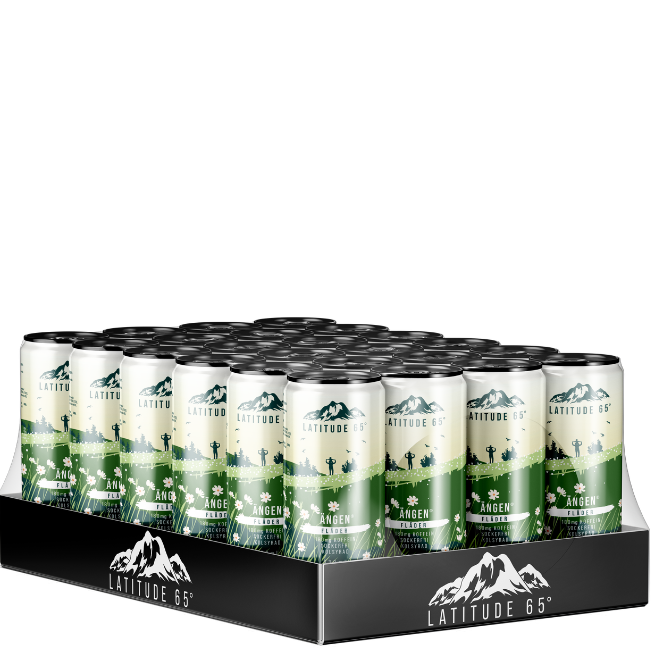 Latitude 65 Ängen 24x330ml Fläder