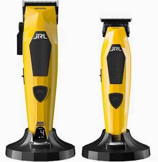 JRL Diamante - Professional Cordless Hair Clipper & Trimmer Kit (Yellow)