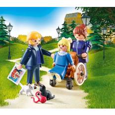 Clara med far og frøken Rottenmeier Playmobil Heidi 70258