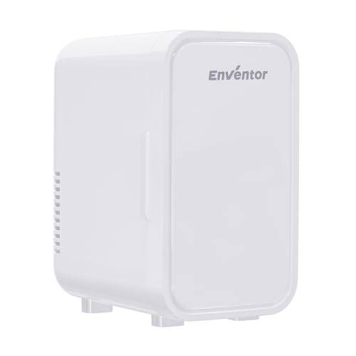 Enventor Minikylskåp 6L Vit, Skincare & Bilkylskåp
