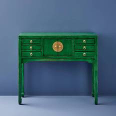 Console Table Dynasty, vintage green