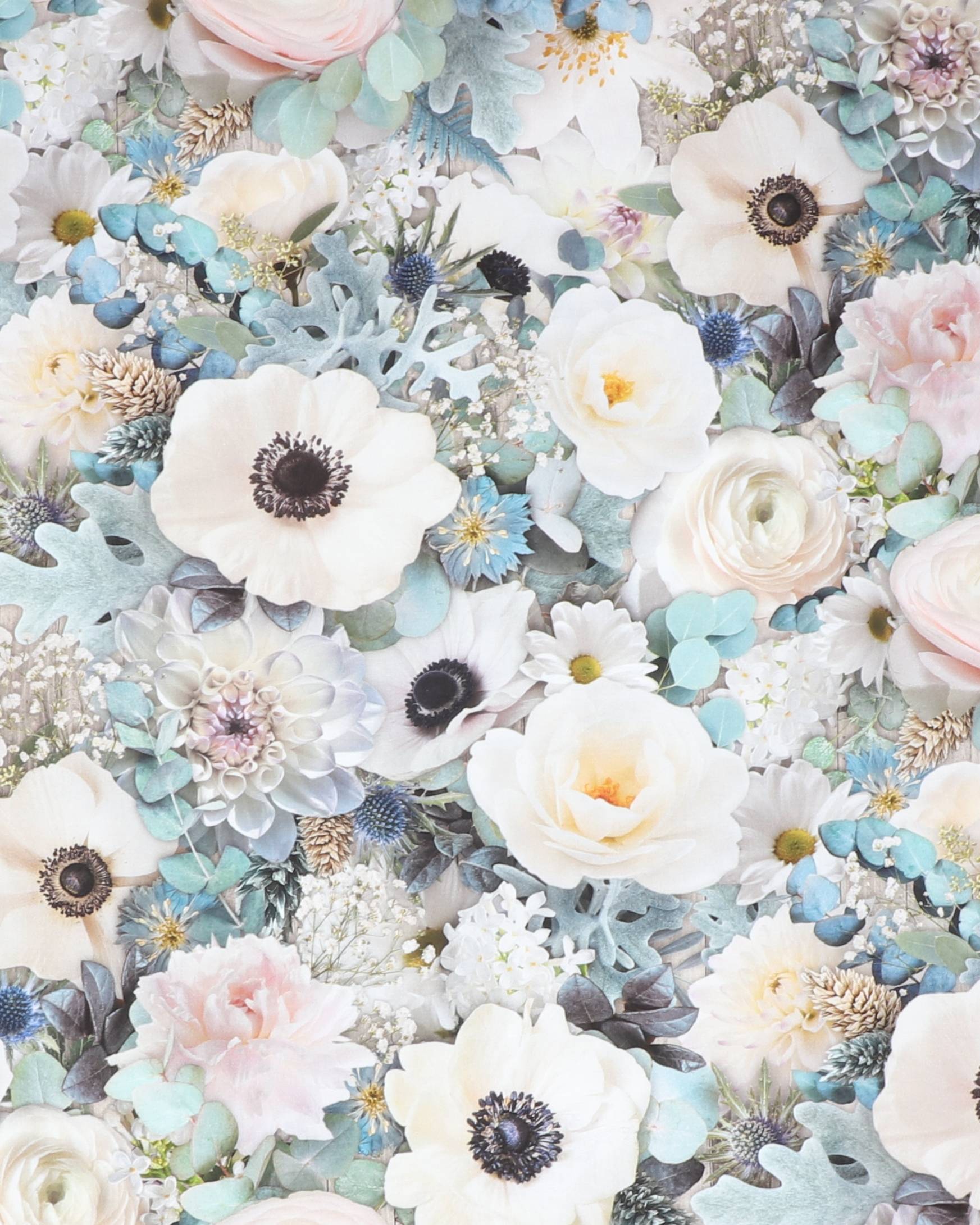 Farmhouse Blooms, blomster - Patchwork - 100% Bomuld