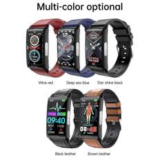 2024 Blodsukker Smart Watch Kropstemperatur ECG/PPG HRV Monitor Vandtæt