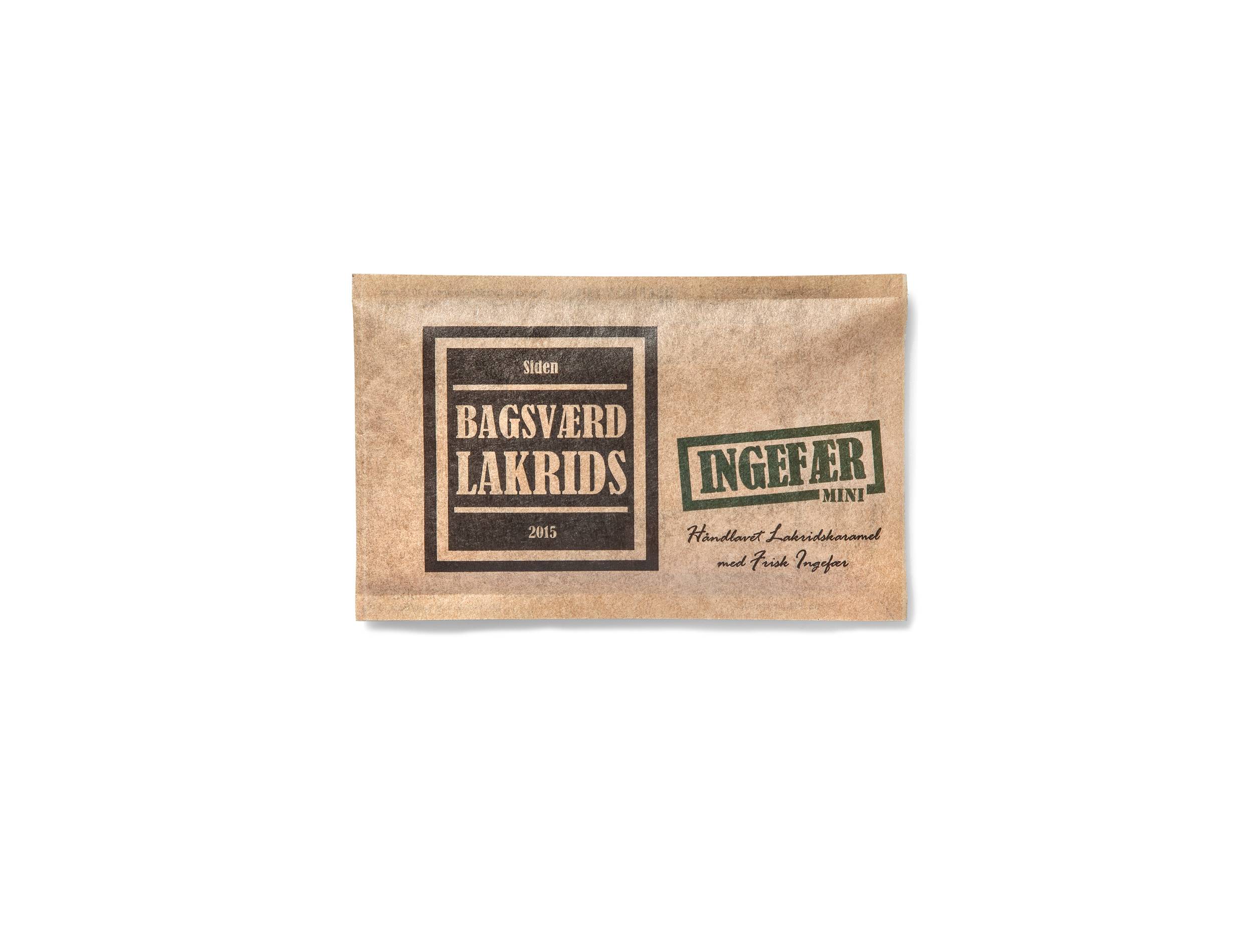 Bagsværd Lakrids - Ingefær Mini