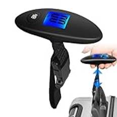 Luggage Weight Scale | Digital Weight Scale | Small Suitcase Scale | Hanging Suitcase Weight | Hanging Baggage Scale With Backlit Lcd Display | Portable Luggage Weight Scale For Indoor & Outdoor