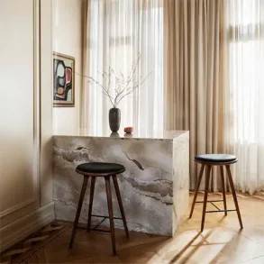 Mater High Stool Mørk bejdse 74cm