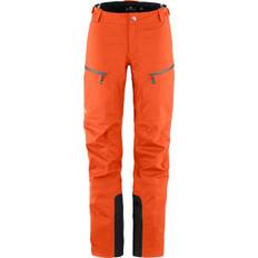 Fjällräven Womens Bergtagen Eco-shell Trousers (Orange (HOKKAIDO ORANGE/208) 38)