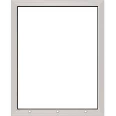 NorDan Fönster Fast HelAlu 130-150 cm - Aluminium / 140 cm / 90 cm
