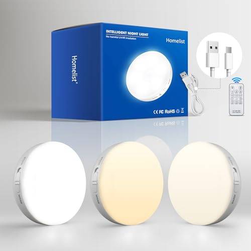 Homelist LED-bakgrundsbelysning kök med fjärrkontroll, 3 stycken