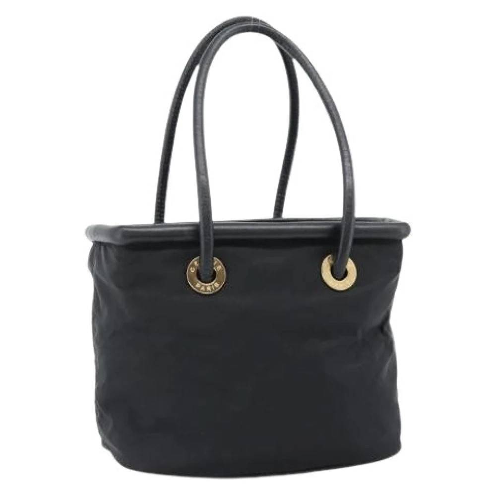 Celine Vintage Pre-owned Vintage Håndtaske - Vintage - Dame - Sort - ONE SIZE - Uld