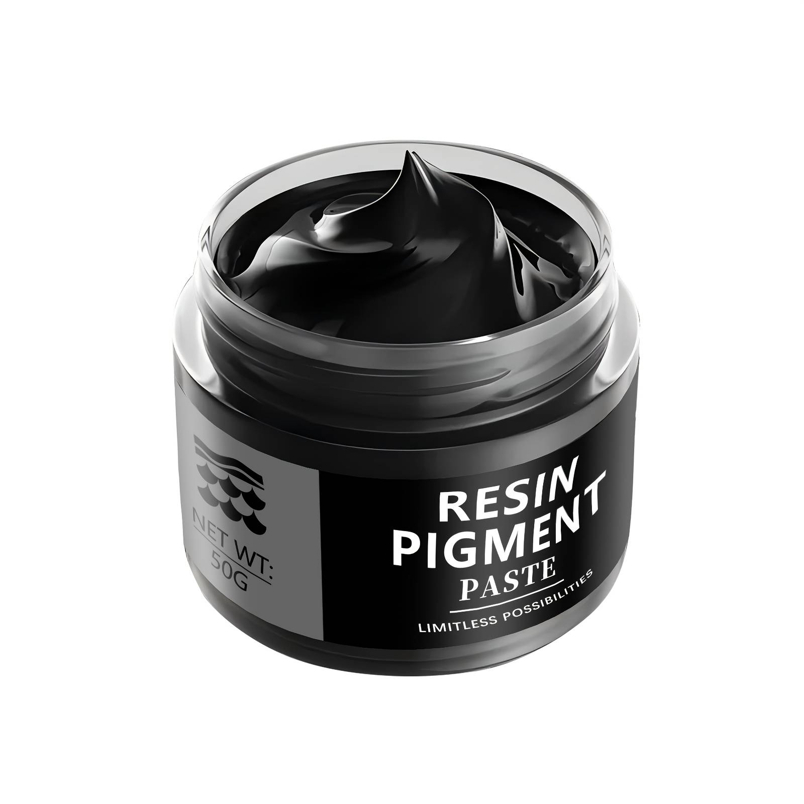 TEMU Resin Pigment Paste, 50g Epoxy Dye Pigment Opaque Epoxy Resin Tint Concentrated Colorant For Resin Coloring, Crafts Tumblers, Jewelry Paint, Ocean Waves Water & Cloud Effects.