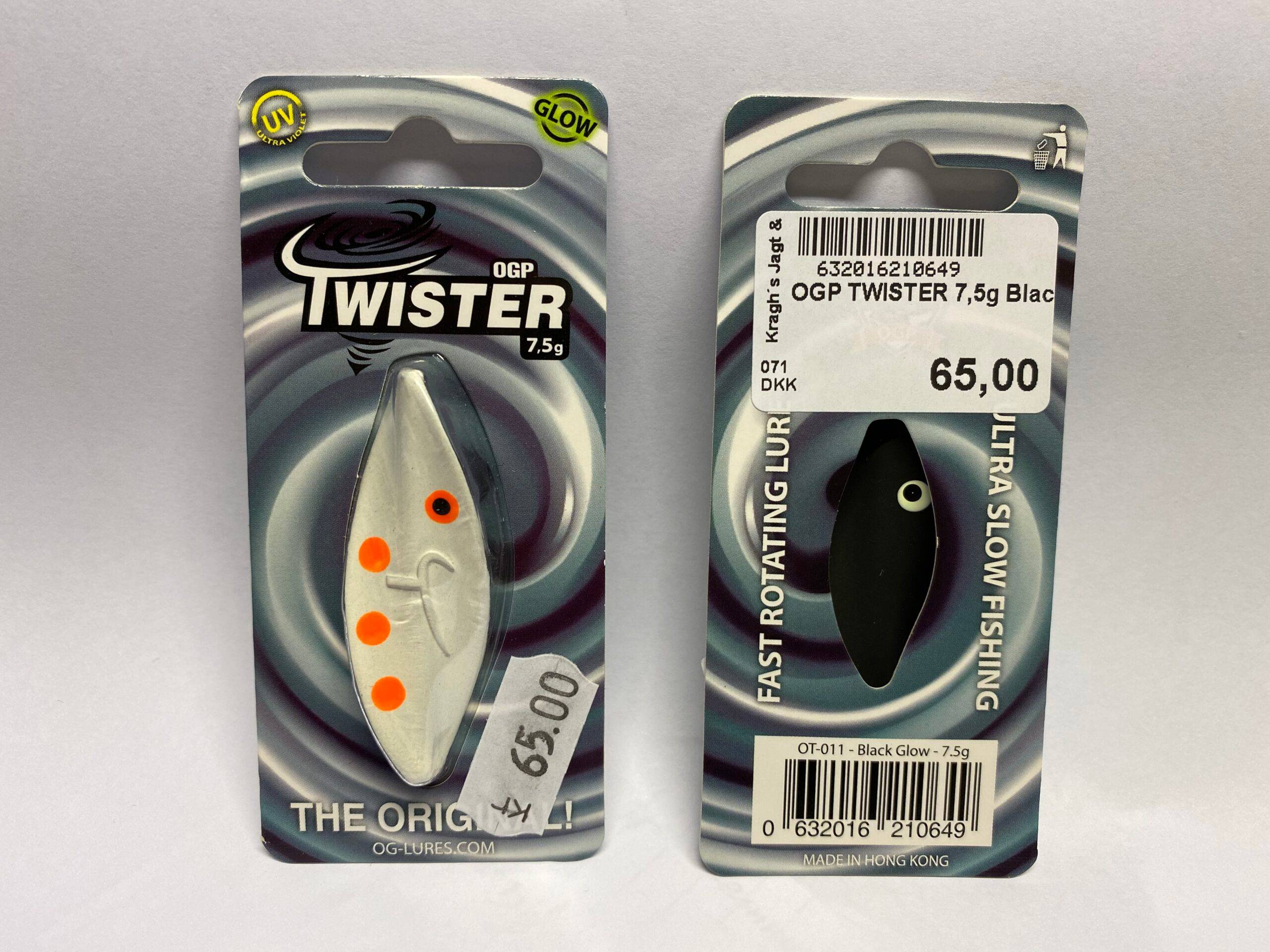 OGP TWISTER 7,5g - Black GLow.