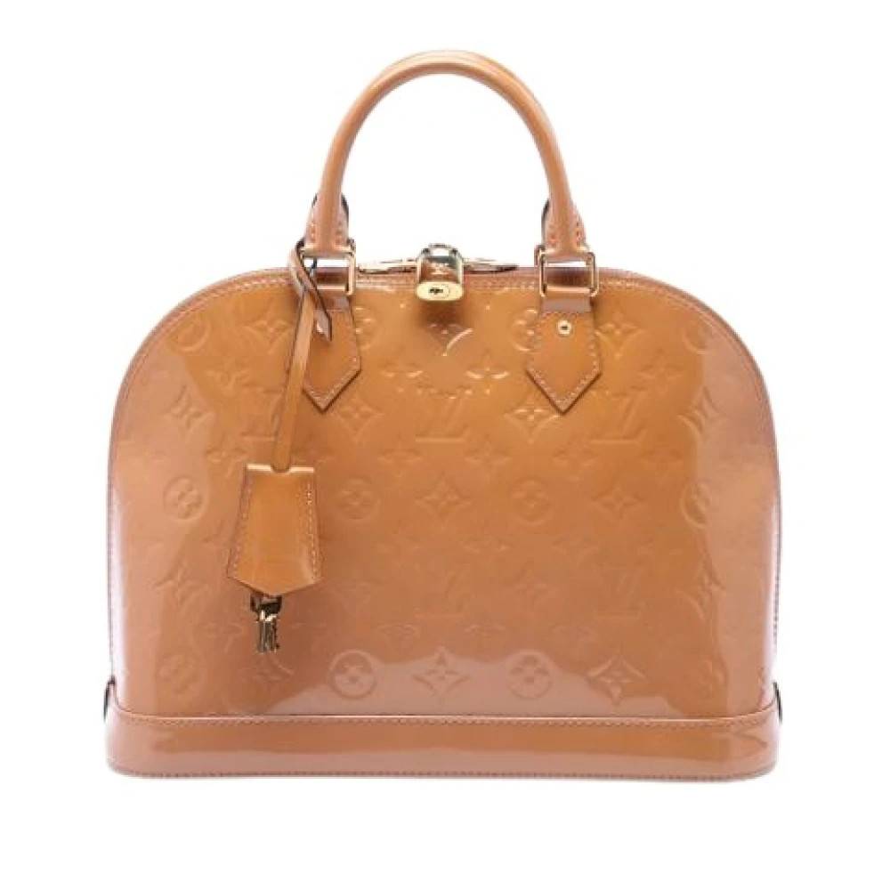 Louis Vuitton Vintage Pre-owned Alma PM - Vintage - Dame - Brun - ONE SIZE - Læder