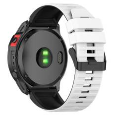 Garmin Fenix 7 Pro Dual-color klockarmband - vit och svart