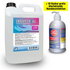 Koncentrat Handdesinfektion 5 liter + 10 fl. Handdesinfektion