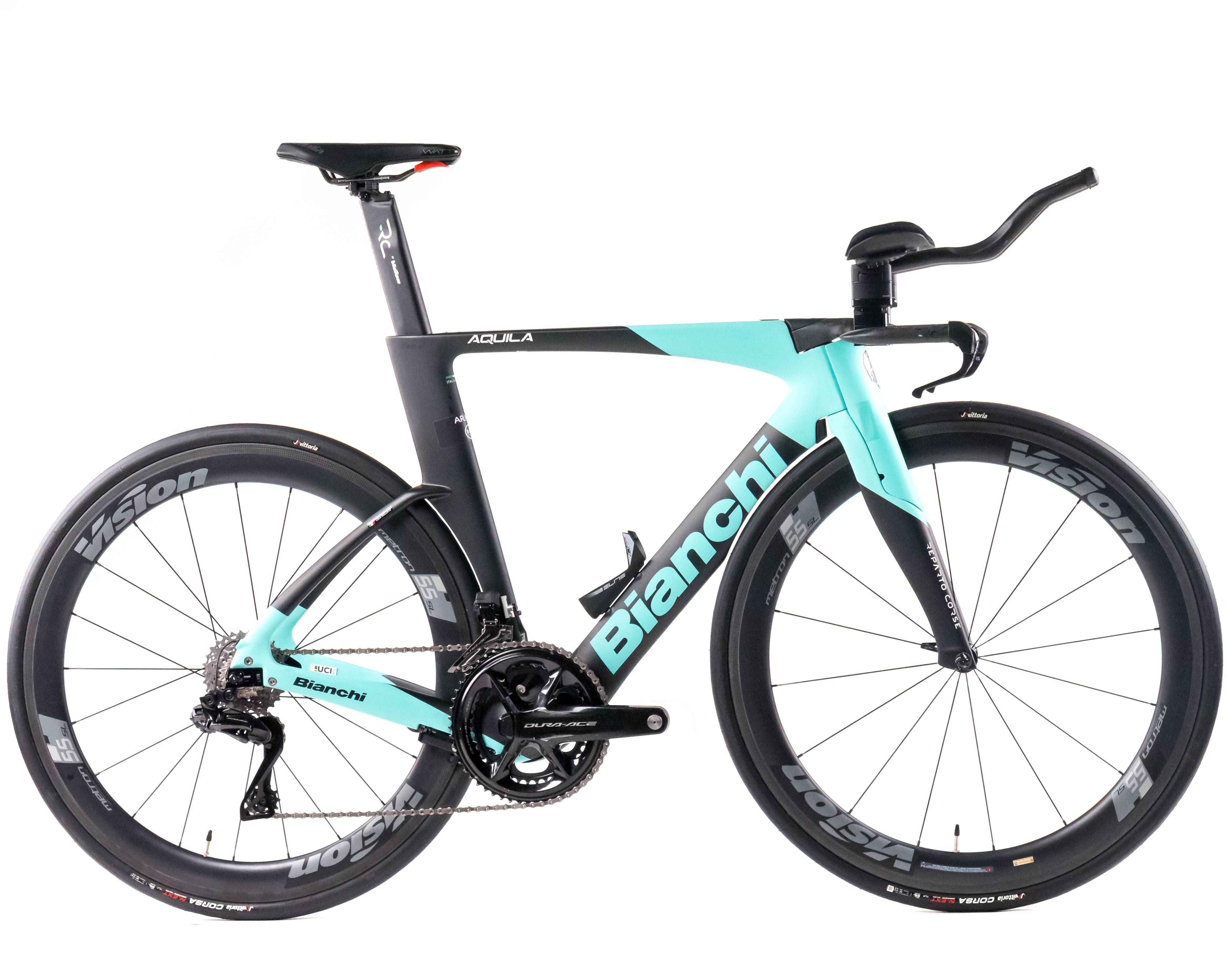 Bianchi Aquila CV 2024 Team Arkéa - B&B Hotels LUCA MOZZATO size S Shimano Dura Ace Di2 2x12sp - Bikeroom / s / team arkéa - b&b hotels (s)