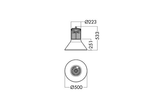 Industribelysning A90-P