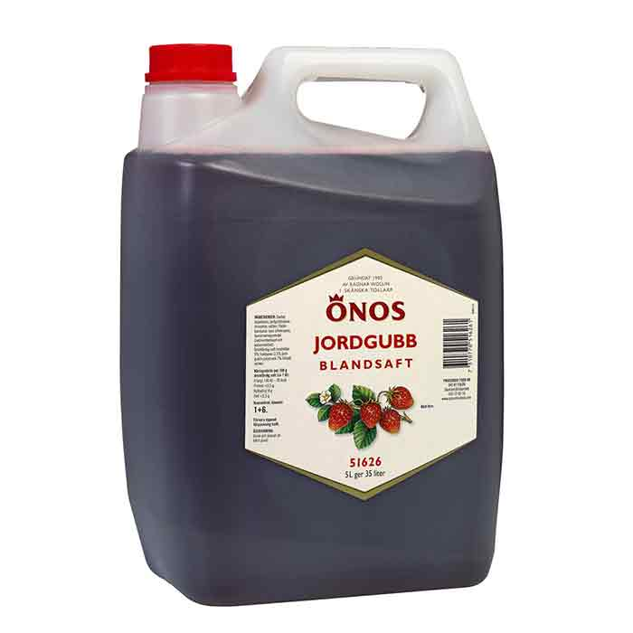 Önos Blandsaft Jordgubb 5L