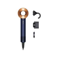 Dyson Supersonic™ hårfön Straight+Wavy (Prussian blue/Rich copper)